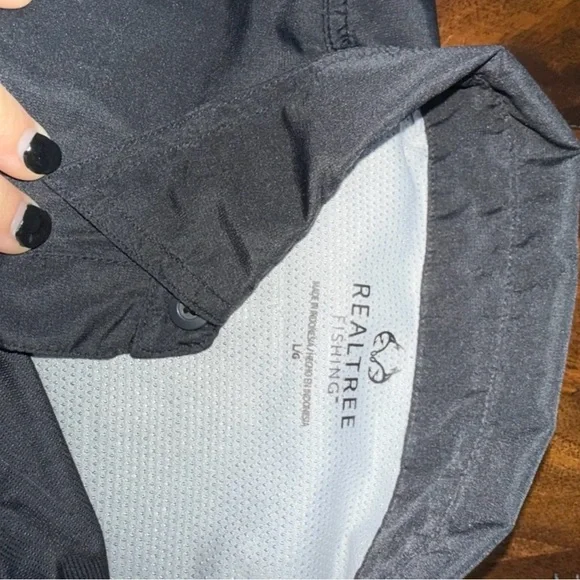 Real Tree  Button-Up Shirt Fishing Mens L - Picture 6 of 9